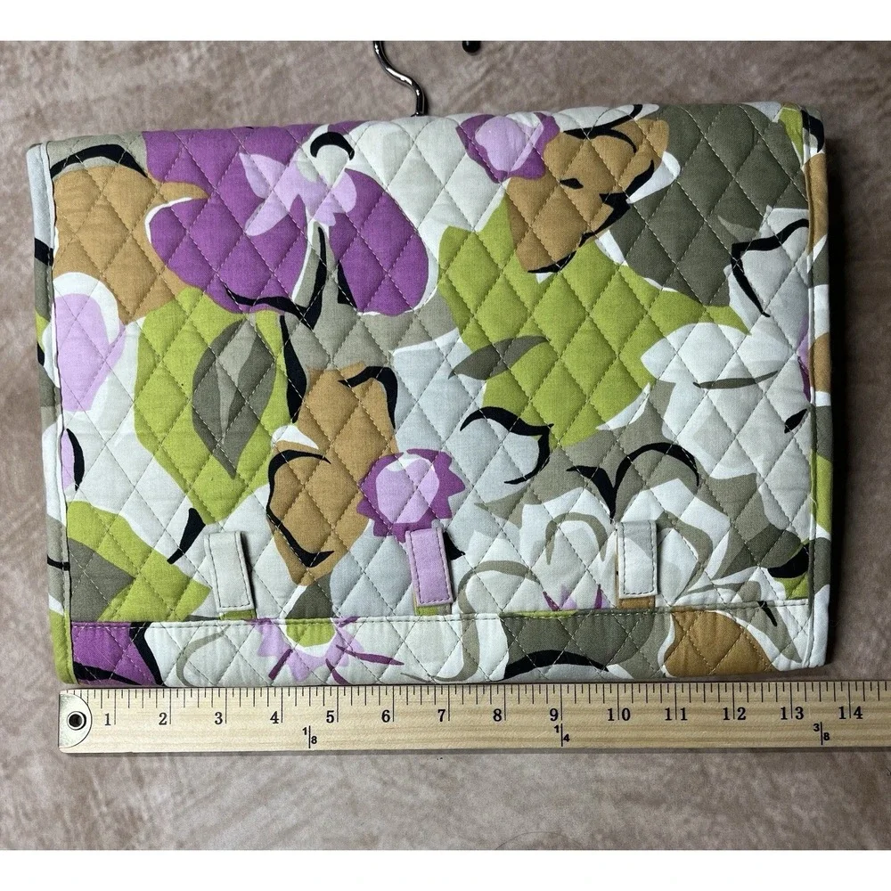 Cream And Green Organizer By Vera Bradley In Great Condition
